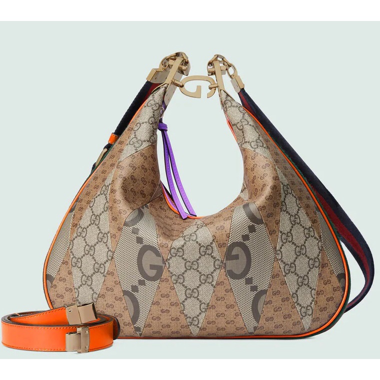 GUCCI ATTACHE LARGE SHOULDER BAG