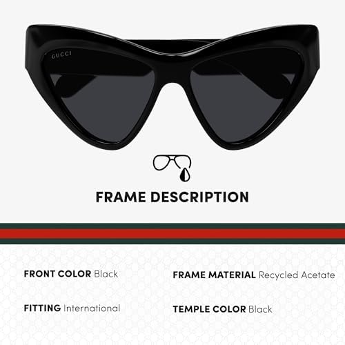 Gucci GG1294S Designer Fashion Sunglasses for Women Eyewear with eSHADES Kit - Embrace Sophistication and Elegance