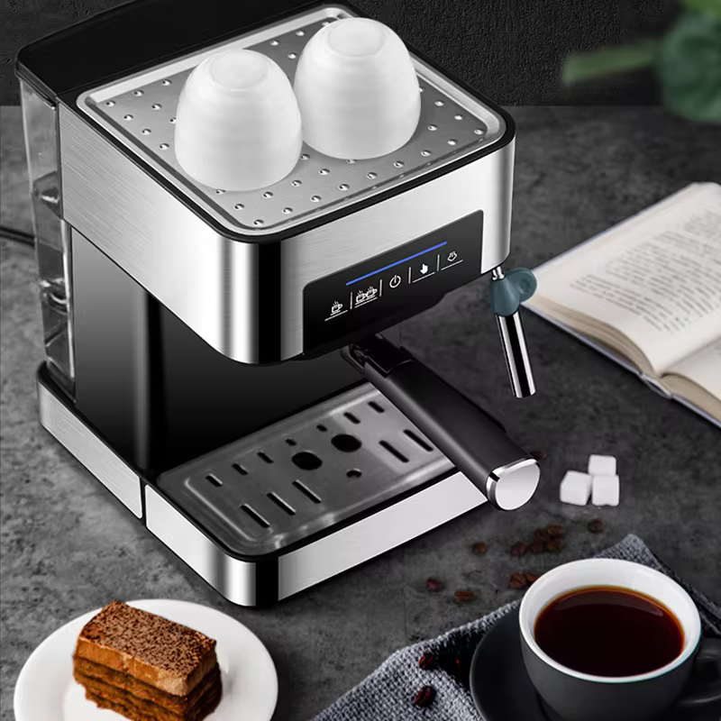 Amazon Hot Selling Espresso Maker With Grinder Manual Electric Smart Coffee Makers