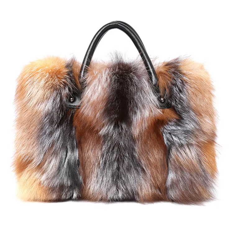 Women's Winter Handbag Fur l Bag Purse