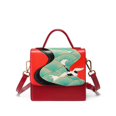 2022 new arrival tooling leather craft handbag M1101-1for women new design customization products