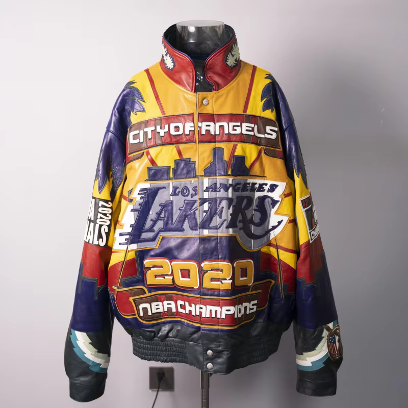 OEM Custom Lettermen Vintage Windbreaker Premium Quality Winter Men's Jacket