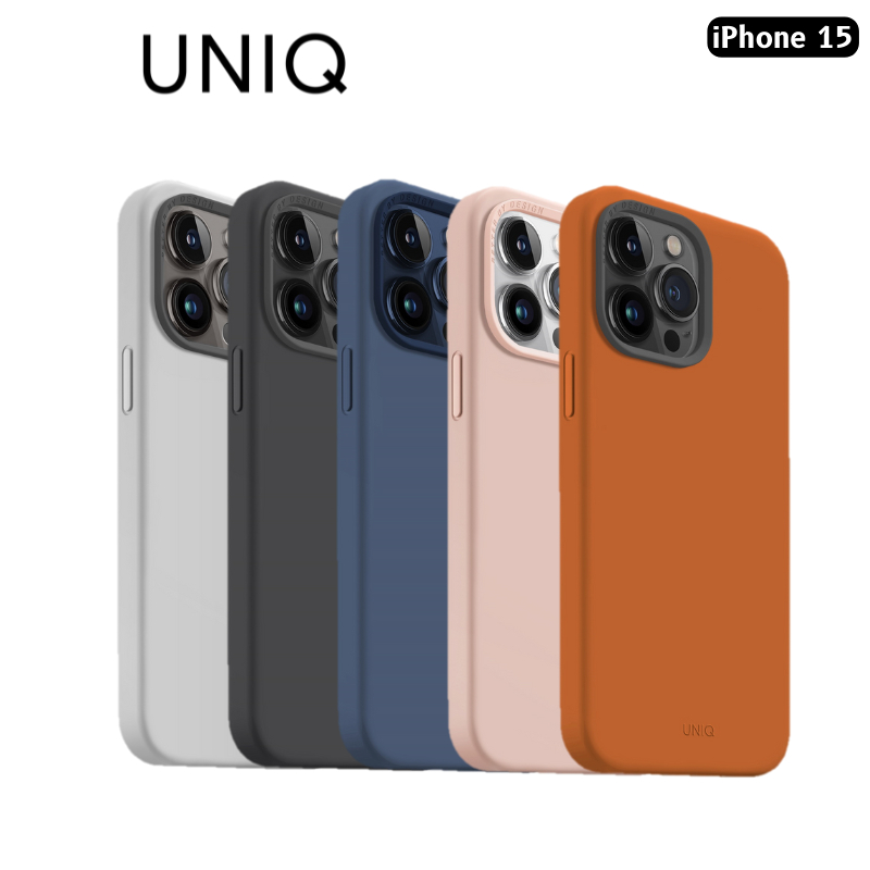 UNIQ Lino Hue Magclick Charging Hybrid iPhone 15 / Pro / Pro Max Phone Case Cover