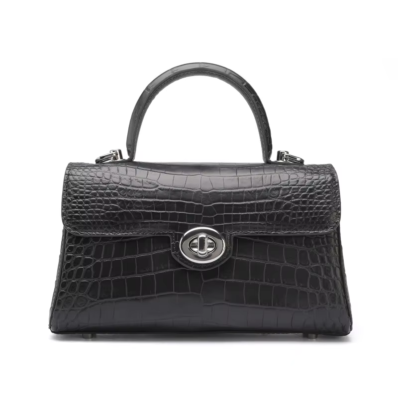 OEM ODM Sac A Main Femm Luxury High Quality Crocodile Leather Handbags Women Fashion Crossbody Shoulder Hand Bags