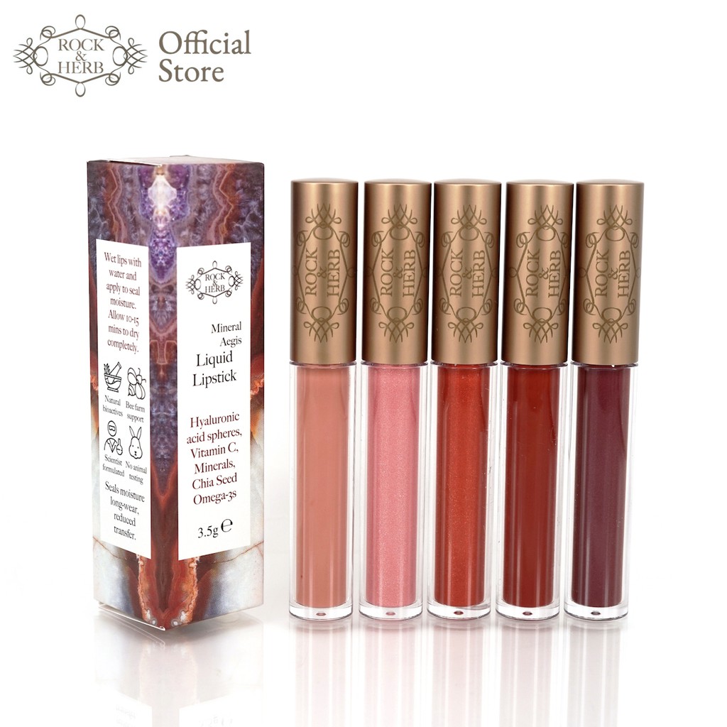 Rock & Herb Mineral Aegis Liquid Lipstick