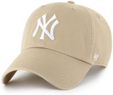 NEW YORK YANKEES KHAKI '47 CLEAN UP OSF / KHAKI / A