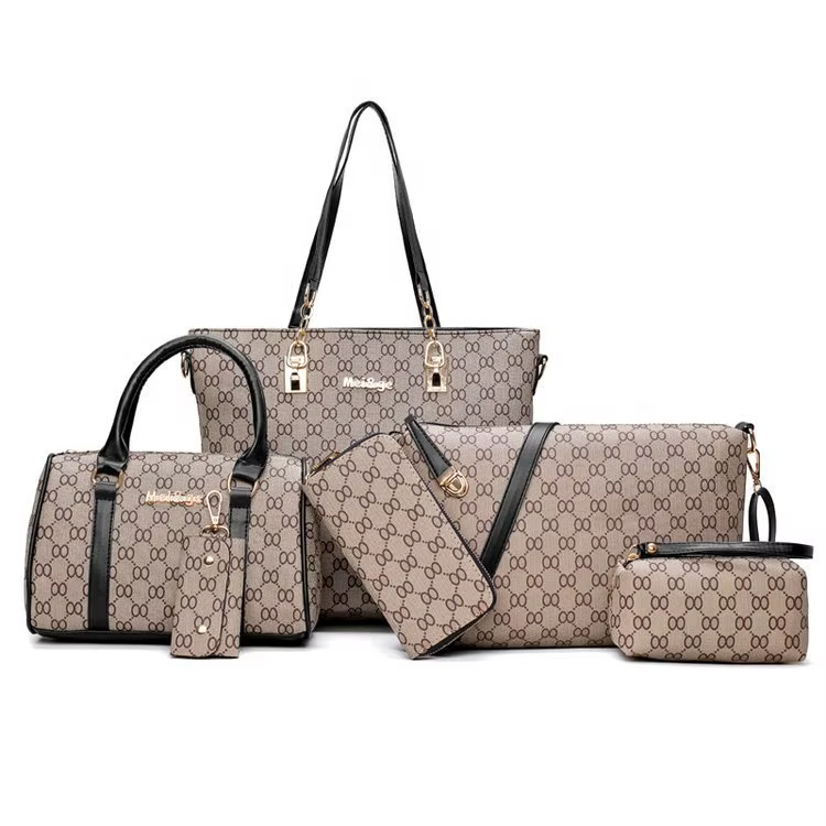 Cheap Price 3 Pcs Set Brand Ladies Sling Handbag Large Capacity Women Luxury PU Leather Custom Shoulder Hand Bags