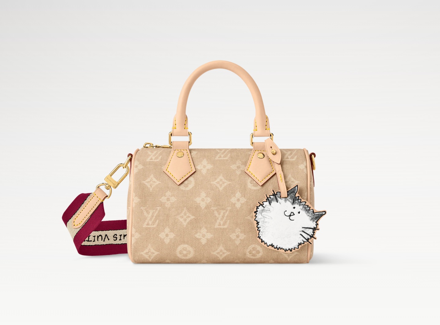 Louis Vuitton Travels With Grace Coddington Speedy Bandouliere 20
