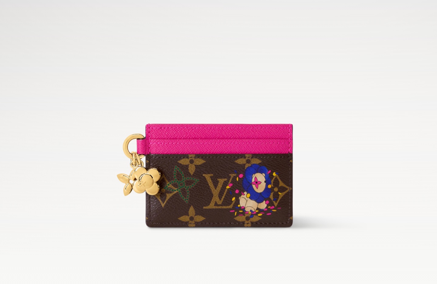 LV Charms Card Holder
