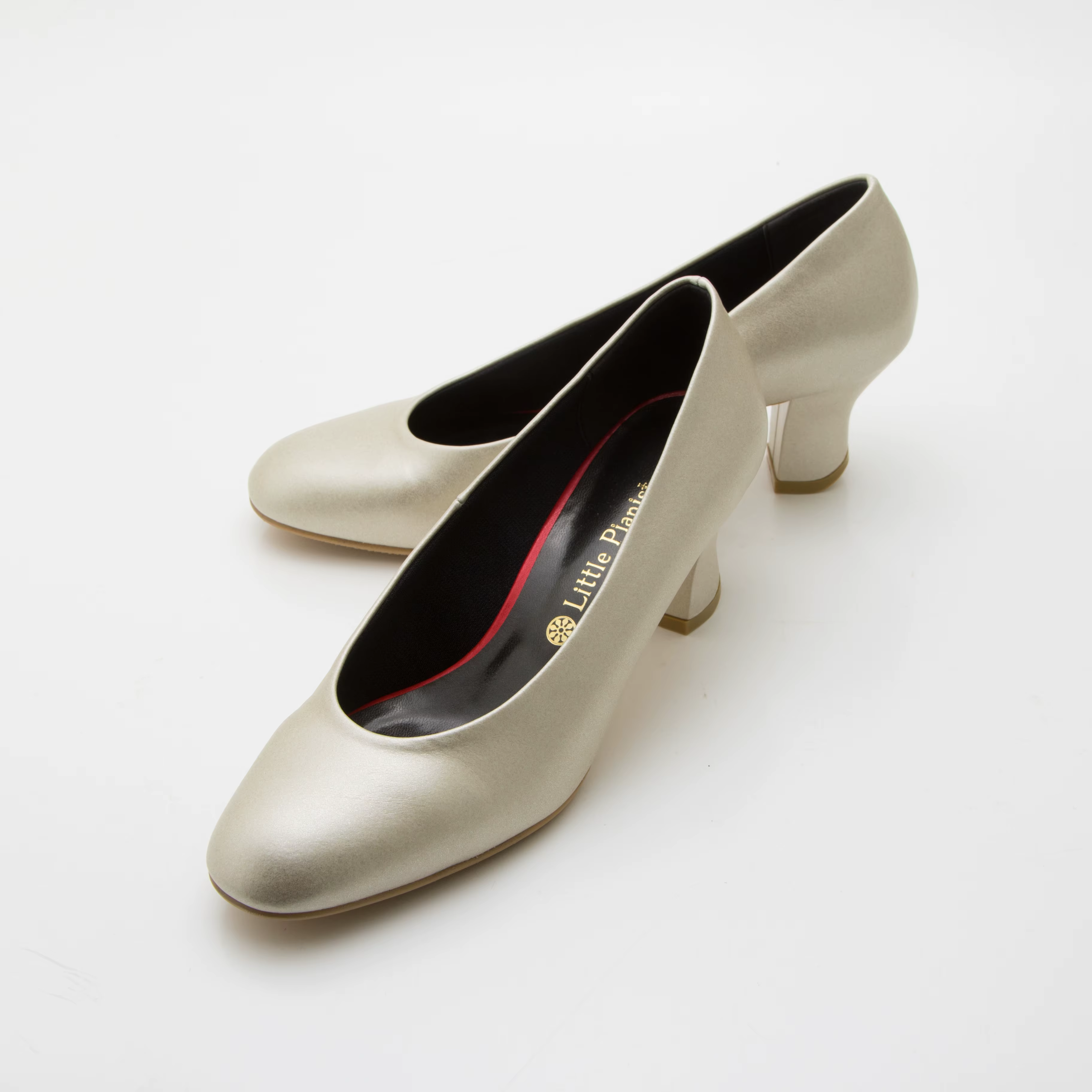 Performance-use 2cm piano player musician supplies women low block female heel shoes