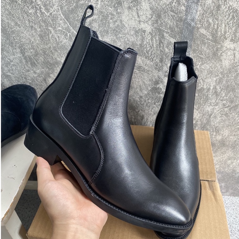 Chelsea Fashionable High Neck Boots With Increased Insoles 5cm High For Men