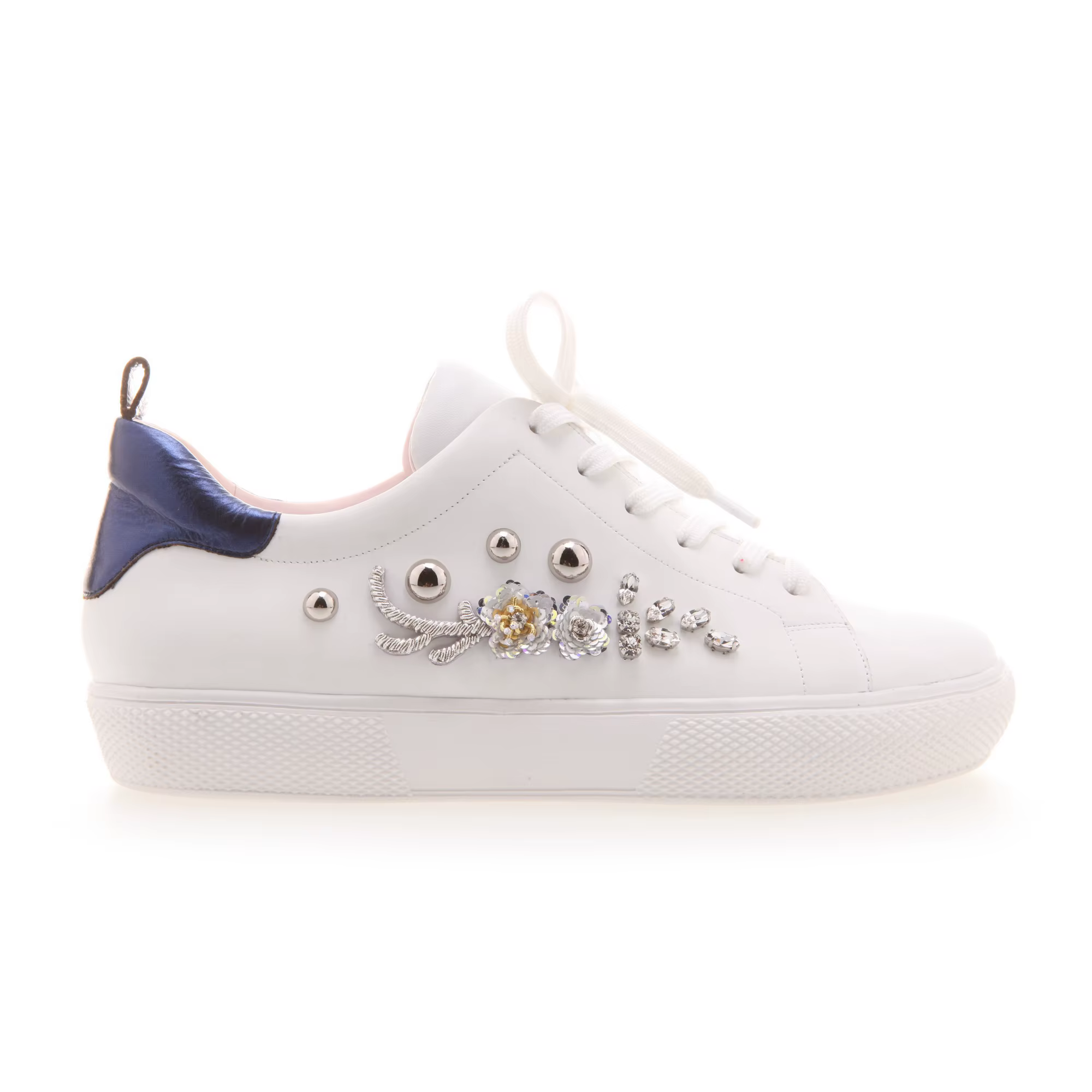 High quality special handmade embroidery design sports causal women sneakers shoes