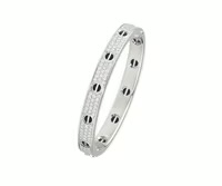 Private Custom OEM Fashion Couple Bracelet 18k Rose Gold Individual Men Brand LOVE Ceramic Bracelet Gold Ladies Luxury Bracelet