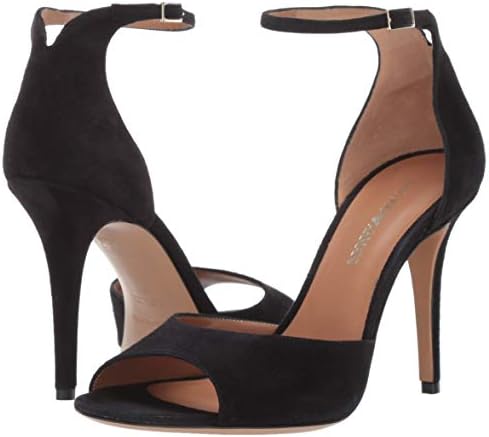 Emporio Armani Womens Suede Ankle Strap Pump