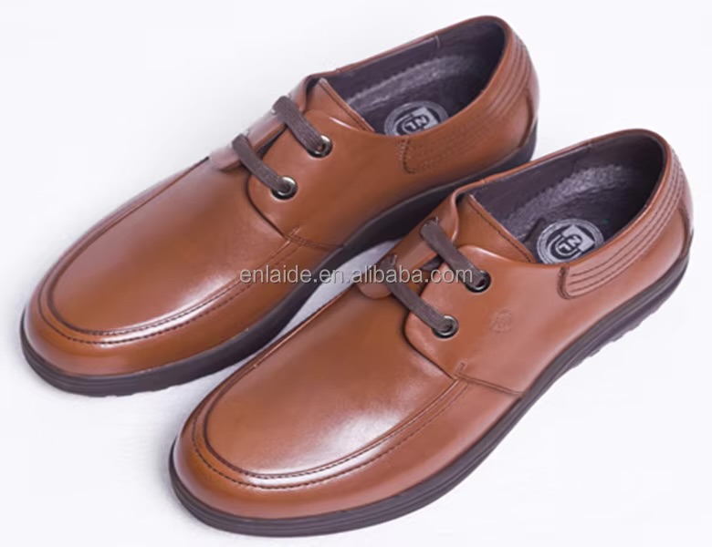 italian calf leather health magnetic therapy masagee men's formal dress shoes with air circulation system can let foot breath