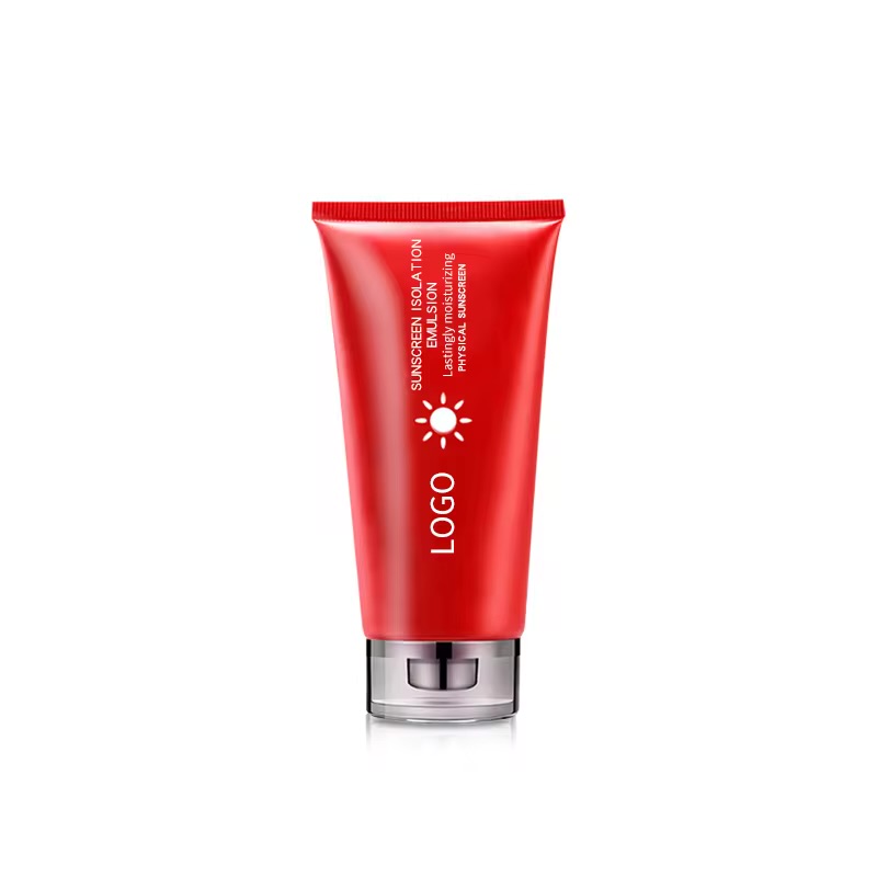 Sunscreen SPF 50 OEM Natural Facial And Body SPF 50 With Anti Aging UVA & UVB Broad Spectrum Protection