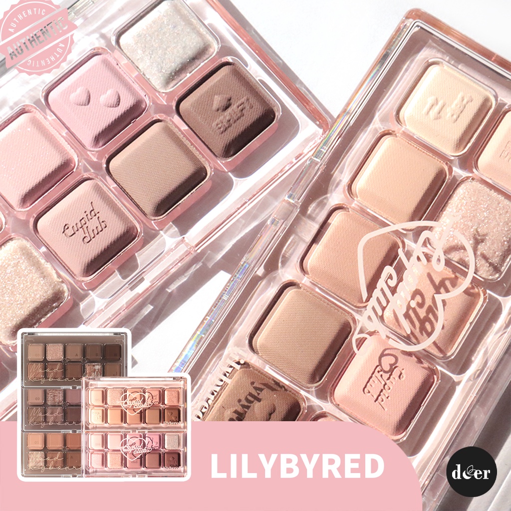 lilybyred Mood Keyboard Eyeshadow Palette [10.5g] / Cupid Club Edition [10.5g]