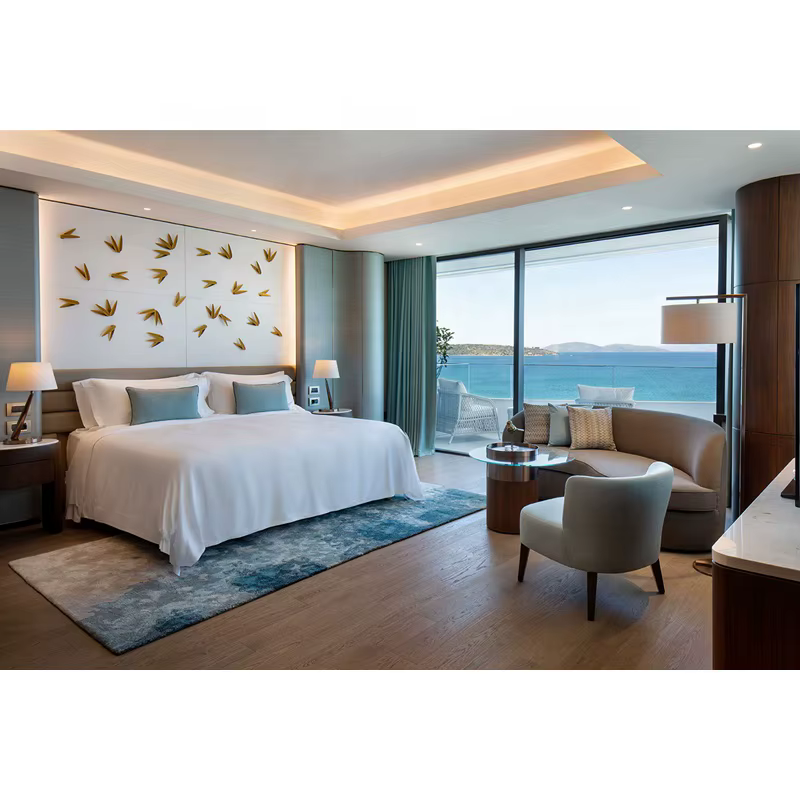 2021 Modern Luxurious 5 Star Hotel Bedroom Furniture for Hotel Use