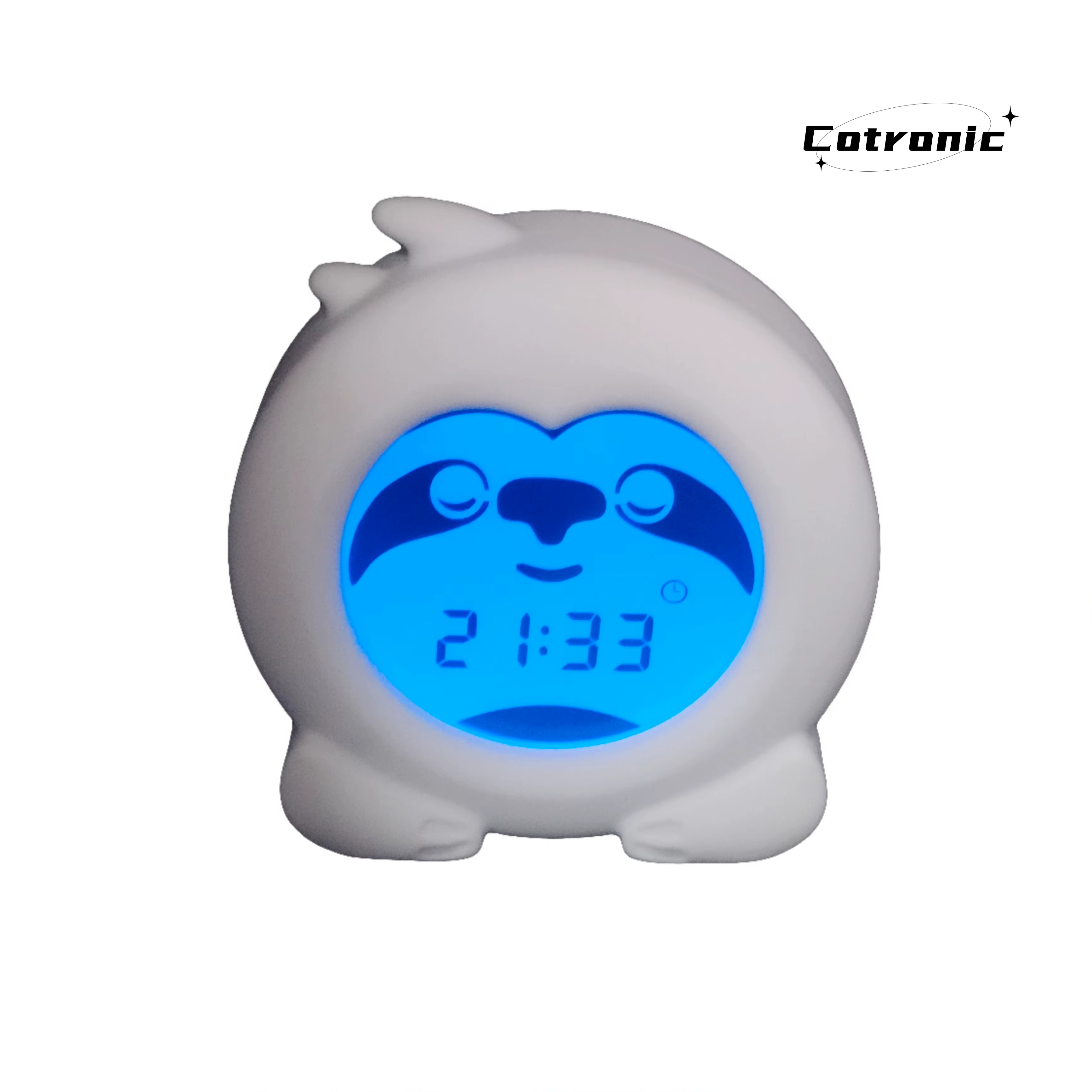 Hot Selling Baby Sleep Trainer Baby Cute Sloth Silicone Sleep Training Clock USB Recharged Smart Long Life