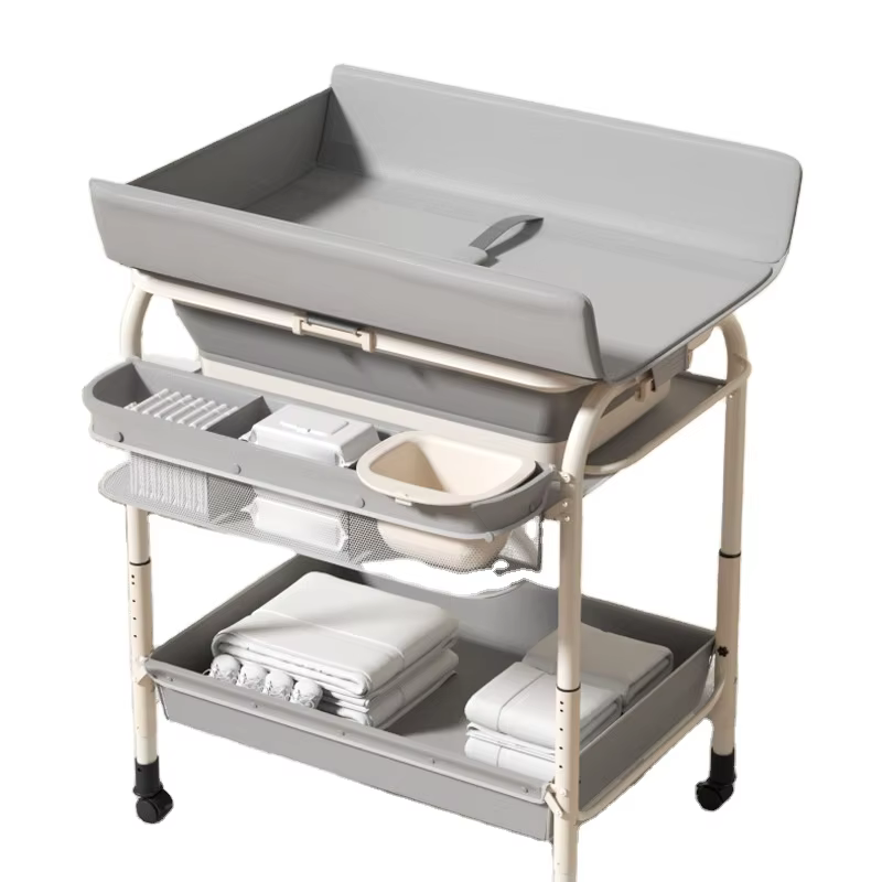2 in 1 baby diaper nursing table bath table