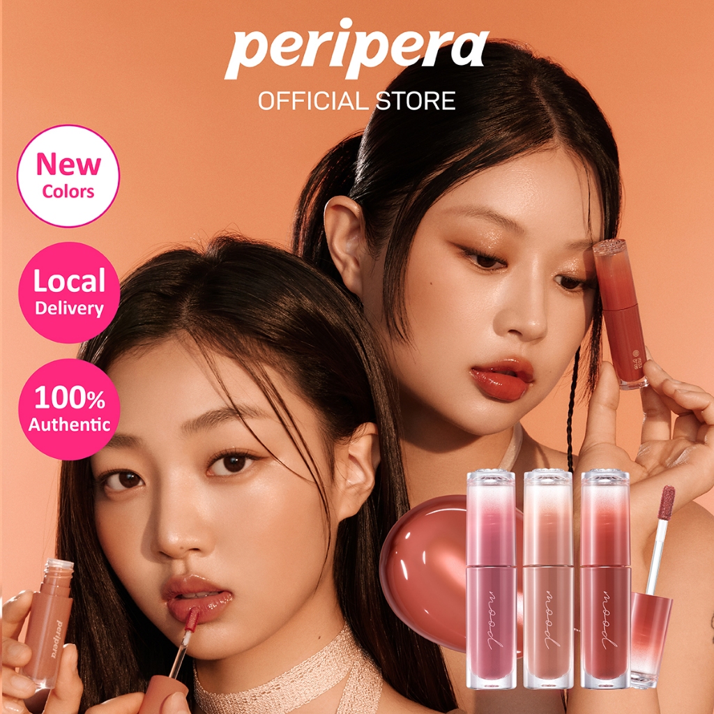 [PERIPERA] 🇸🇬 Ink Mood Glowy Tint - Yakgwa Honey K-ookie Collection