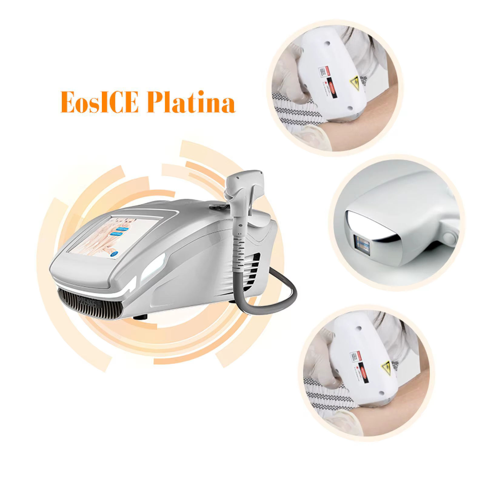 Eos Ice 2000W Alex diode laser ND YAG hair removal machine pain-free hair removal laser for all skin types