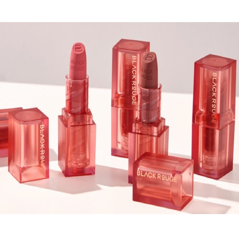 Black Rouge Wearable Velvet Lipstick 4g 5 Colors